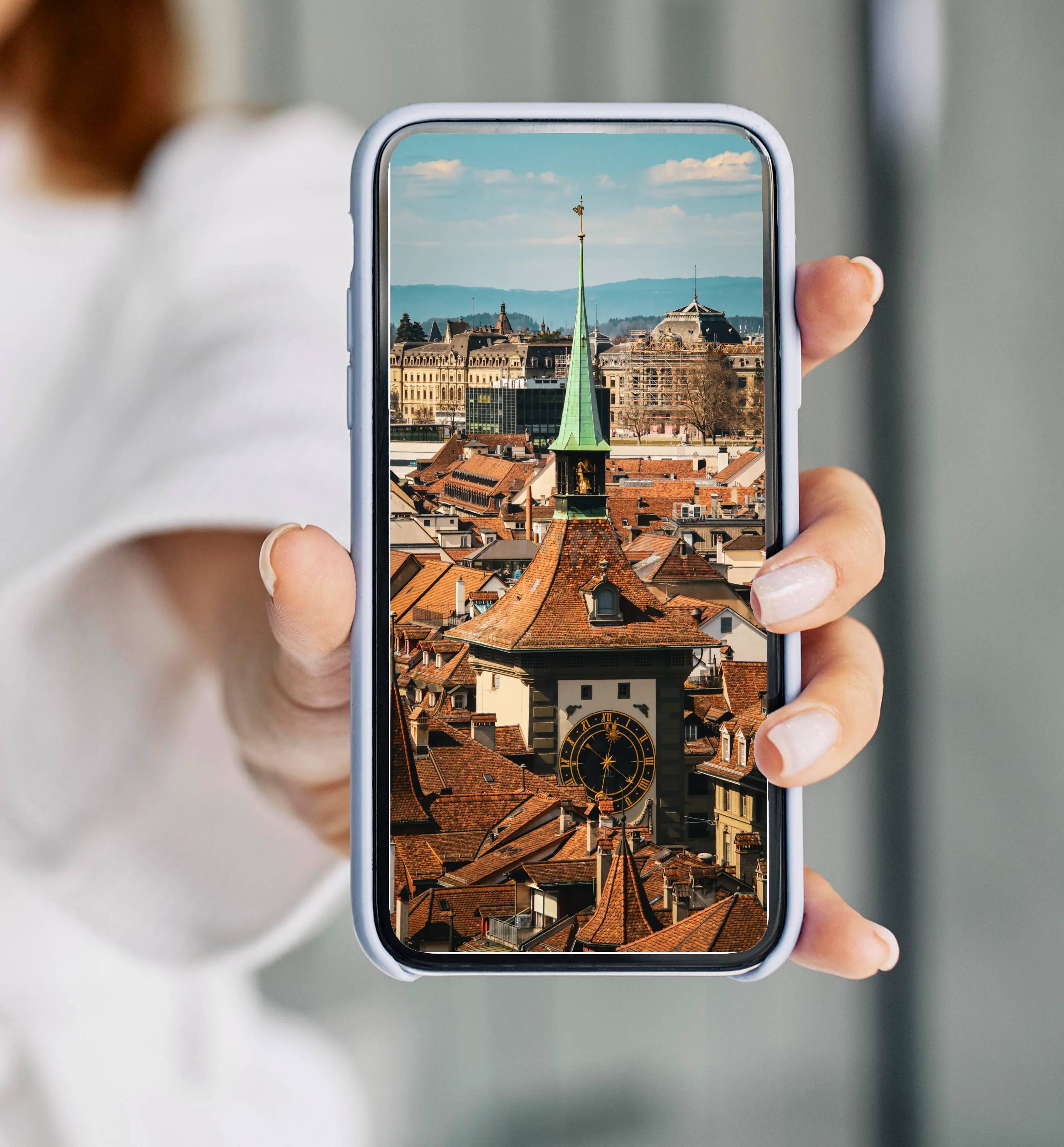 View over the roofs of Bern's old town